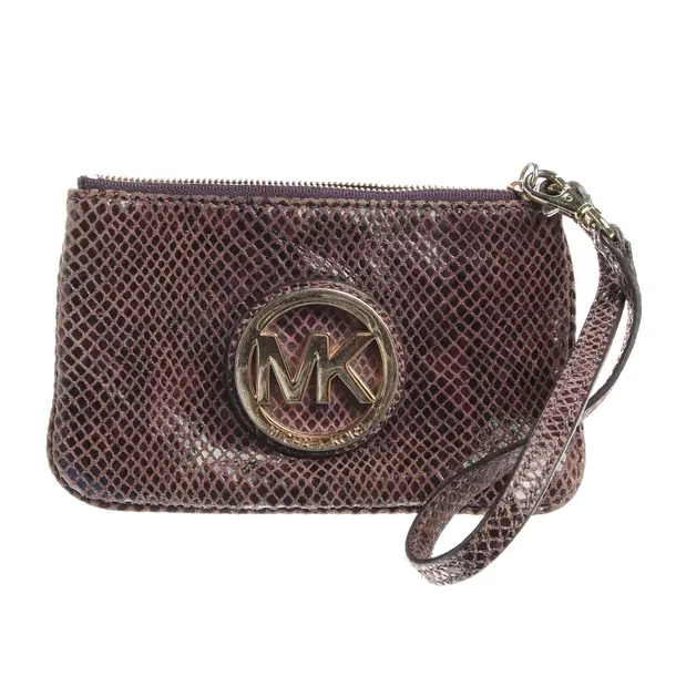 Abendtasche in Rosa, Leder, Michael Kors