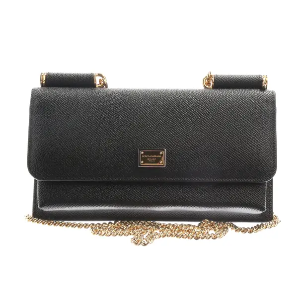 Abendtasche in Schwarz, Leder, Dolce & Gabbana