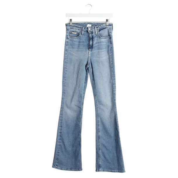Flared Jeans in Blue, Cotton, Calvin Klein
