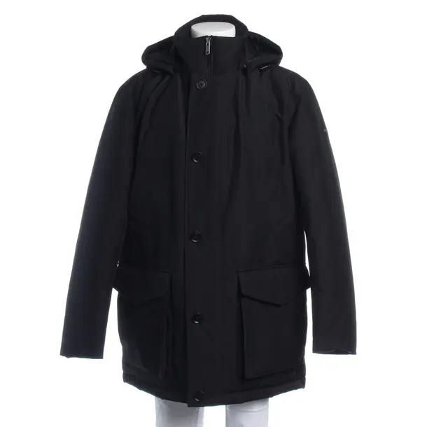 Winter Jacket in Black, Polyester, Hugo Boss Orange