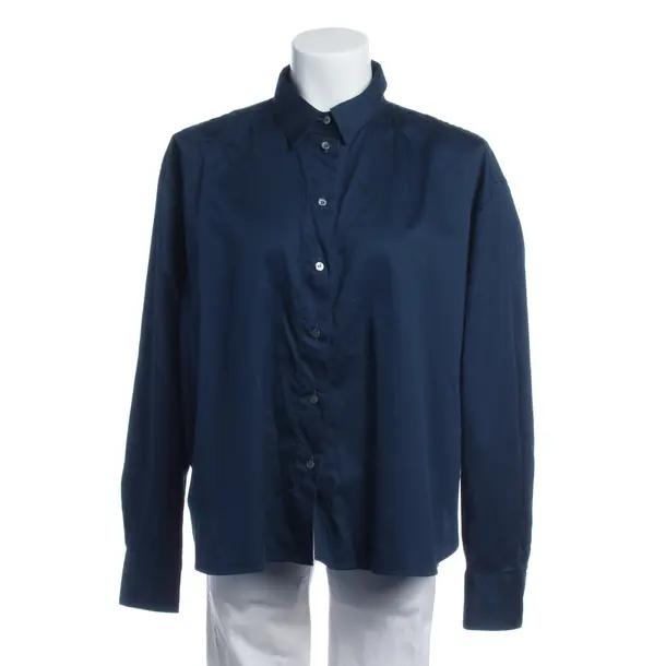 Bluse in Blau, Baumwolle, Robert Friedman