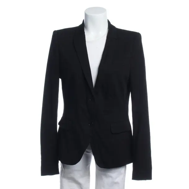 Blazer in Schwarz, Viskose, Drykorn