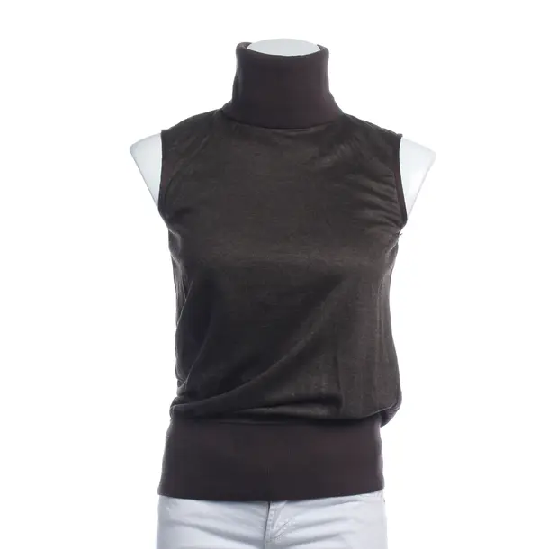 Top in Braun, Viskose, Wolford