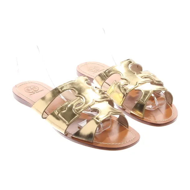 Sandalen in Metallic, , Tory Burch