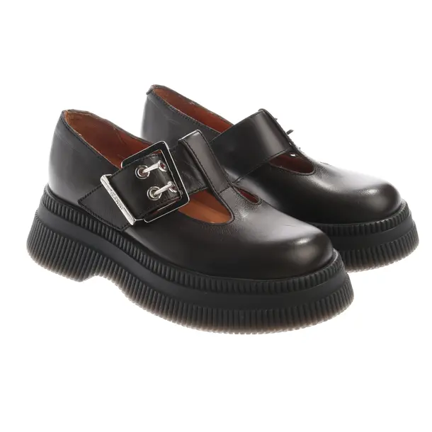 Flats in Brown, , Ganni