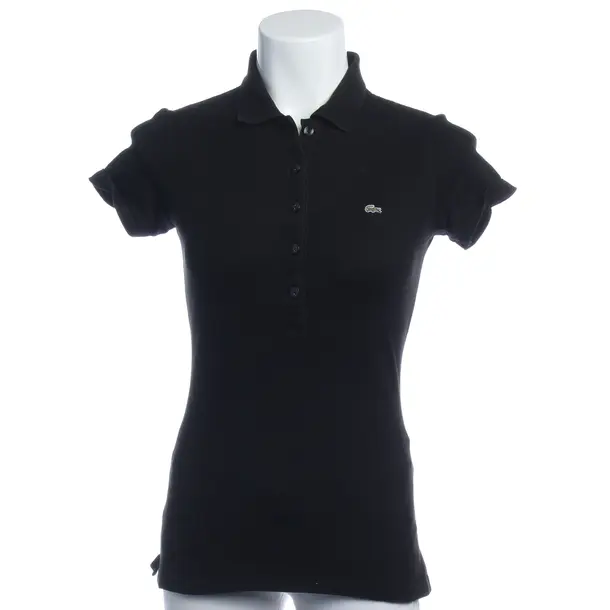 Polo Shirt in Black, Cotton, Lacoste