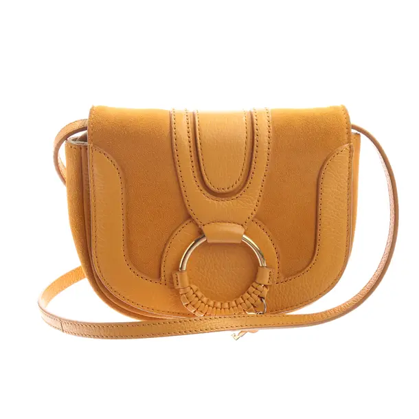 Cross Body Bag in Brown, Leather, See by Chloé