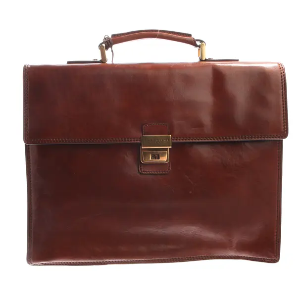 Briefcase in Brown, Leather, The Bridge