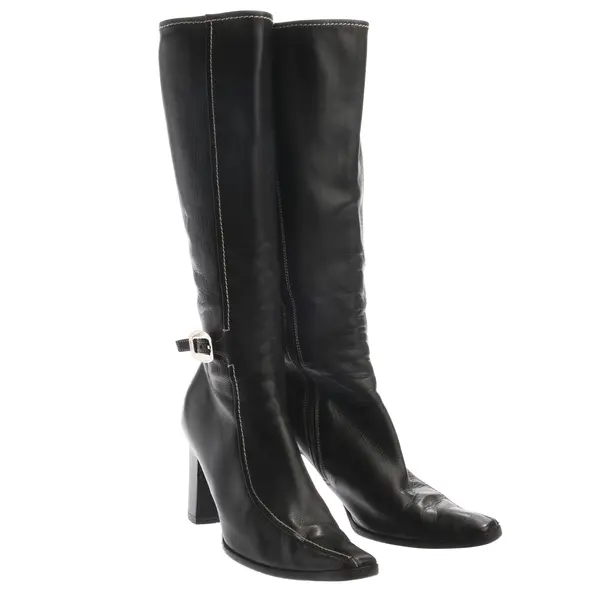 Stiefel in Schwarz, , Prada