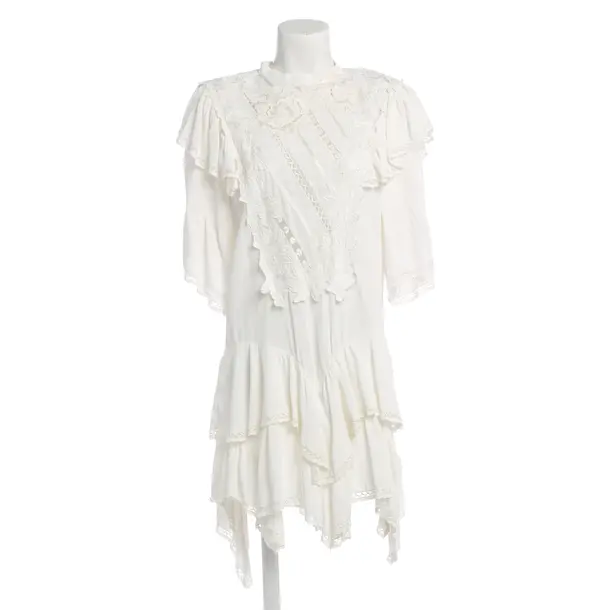 Cocktailkleid, in Weiß, Viskose, Isabel Marant