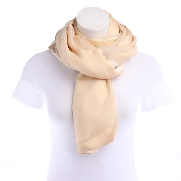 Shawl in White, Silk, Cartier