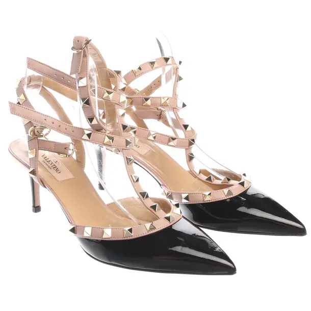 Slingbacks in Black, , Valentino