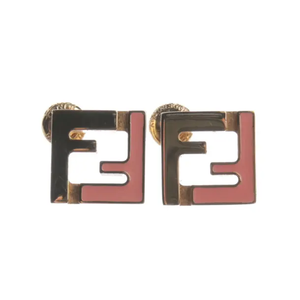 Earrings in Multicolored, Metal (metallic, metallized), Fendi