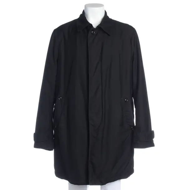 Übergangsmantel in Schwarz, Polyester, Armani Collezioni