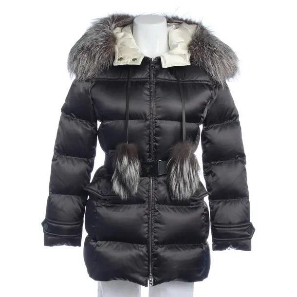 Winter Jacket in Gray, Polyimide, Prada