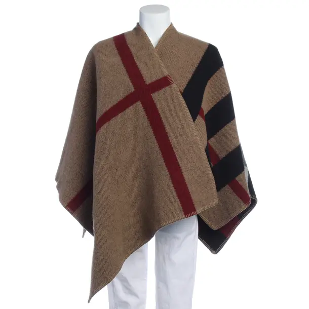 Poncho in Mehrfarbig, Wolle, Burberry Prorsum