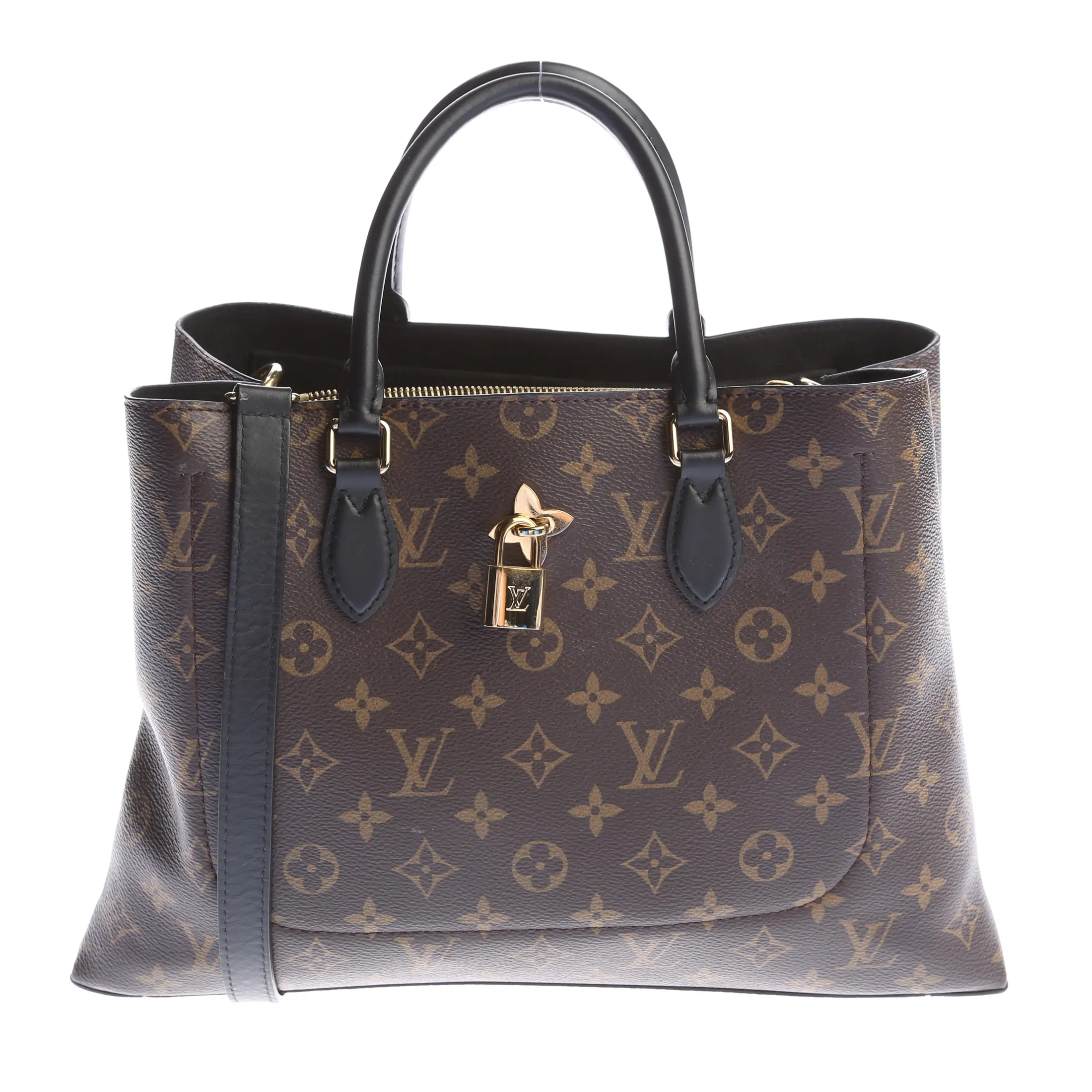 Louis Vuitton Flower Tote Handtasche in Braun