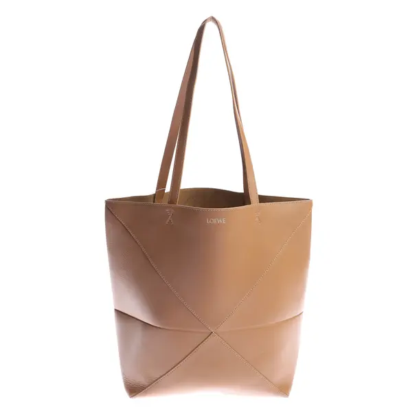 Shopper in Braun, Leder, Loewe