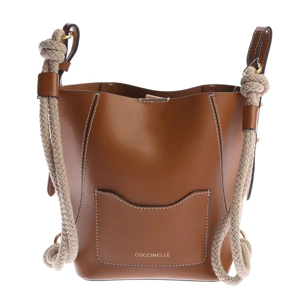 Shopper Bag in Brown, Leather, Coccinelle