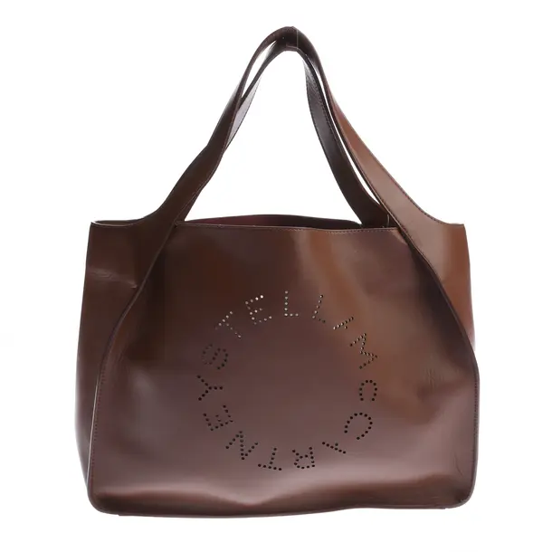 Shopper in Braun, Polyurethan, Stella McCartney