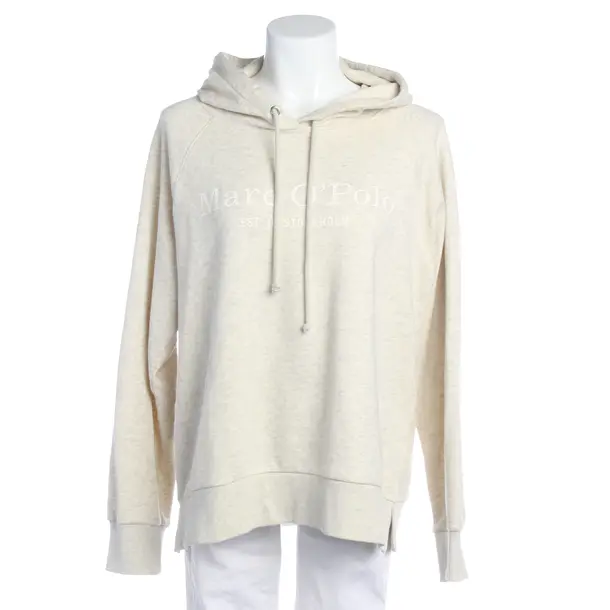 Hoodie in Weiß, Baumwolle, Marc O'Polo