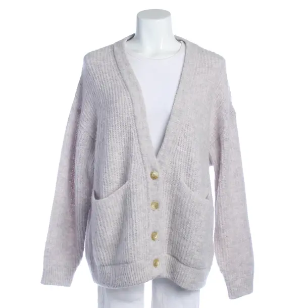 Strickjacke in Grau, Polyacryl, American Vintage