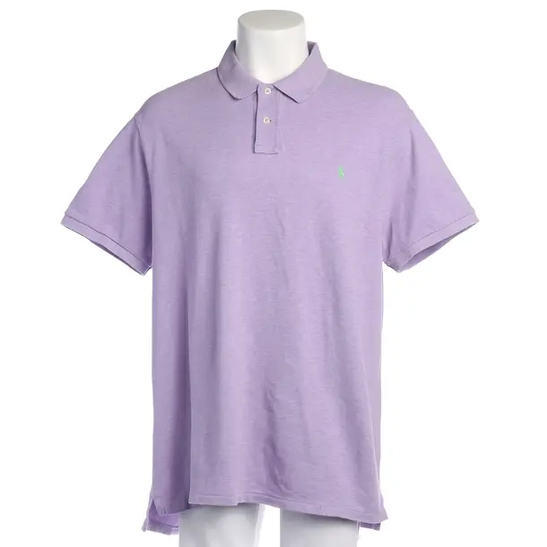 Poloshirt in Lila, Baumwolle, Polo Ralph Lauren