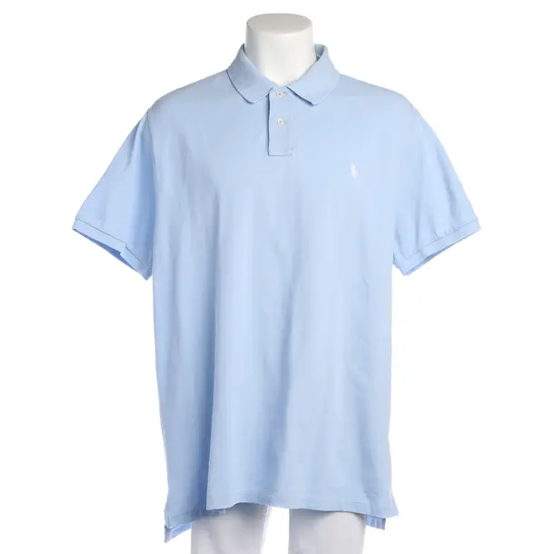 Poloshirt in Blau, Baumwolle, Polo Ralph Lauren