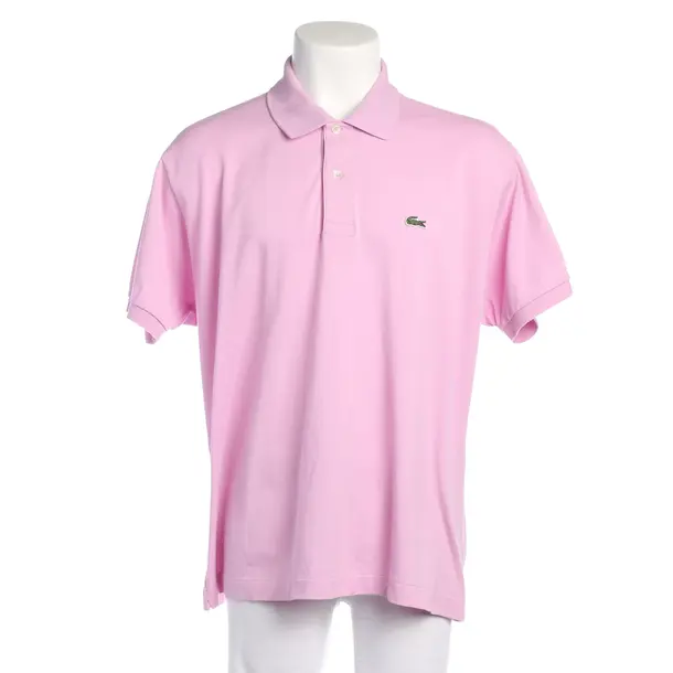 T-Shirt in Rosa, Baumwolle, Lacoste