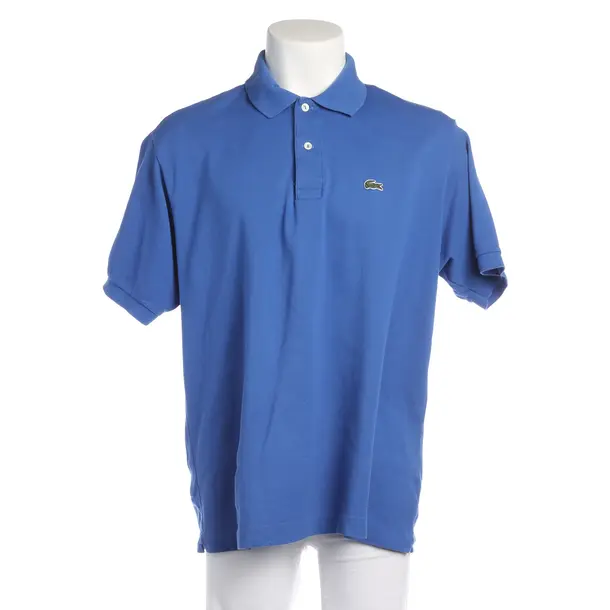 Poloshirt in Blau, Baumwolle, Lacoste