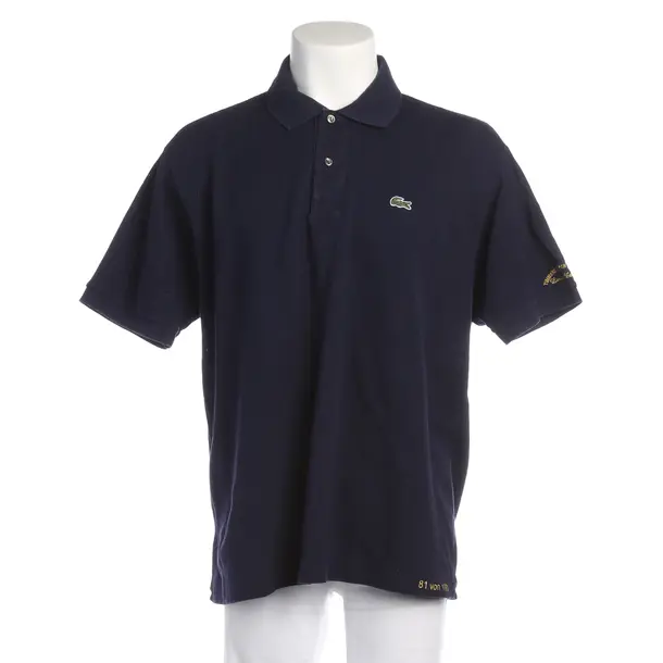 Poloshirt in Blau, Baumwolle, Lacoste