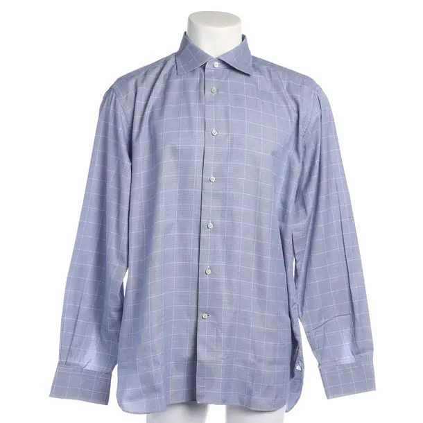 Hemd in Blau, Baumwolle, Zegna