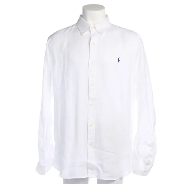 Hemd in Weiß, Leinen, Polo Ralph Lauren