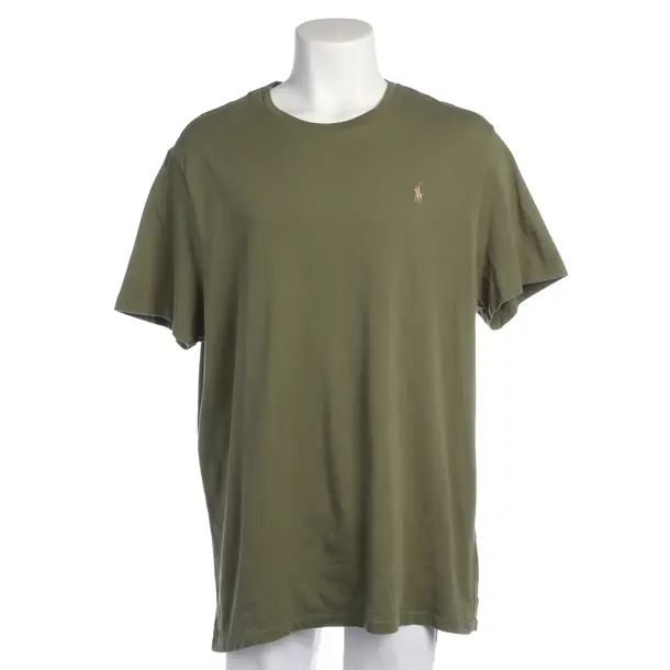T-Shirt in Green, Cotton, Polo Ralph Lauren