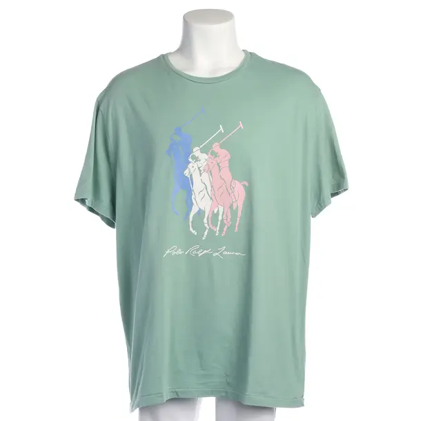 T-Shirt in Grün, Baumwolle, Polo Ralph Lauren