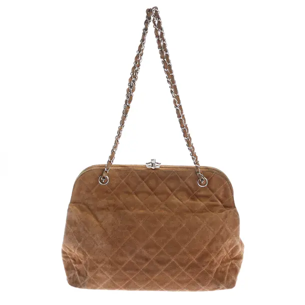 Shoulder Bag in Brown, Leather, Chanel