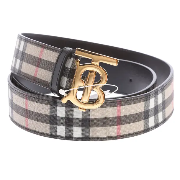 Gürtel in Mehrfarbig, Leder, Burberry