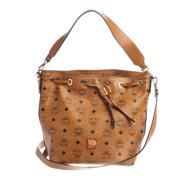 Bucket Bag in Brown, Leather, MCM