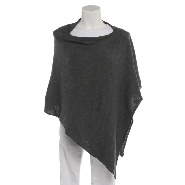 Poncho in Grau, Baumwolle, Marc O'Polo