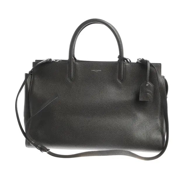Handtasche in Grau, Leder, Saint Laurent