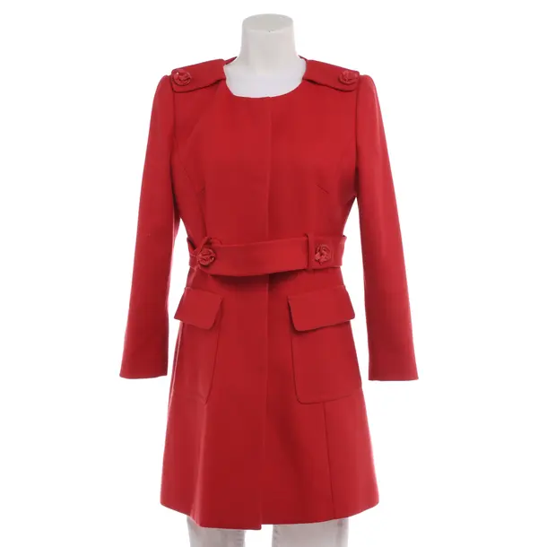 Übergangsmantel in Rot, Wolle, Red Valentino