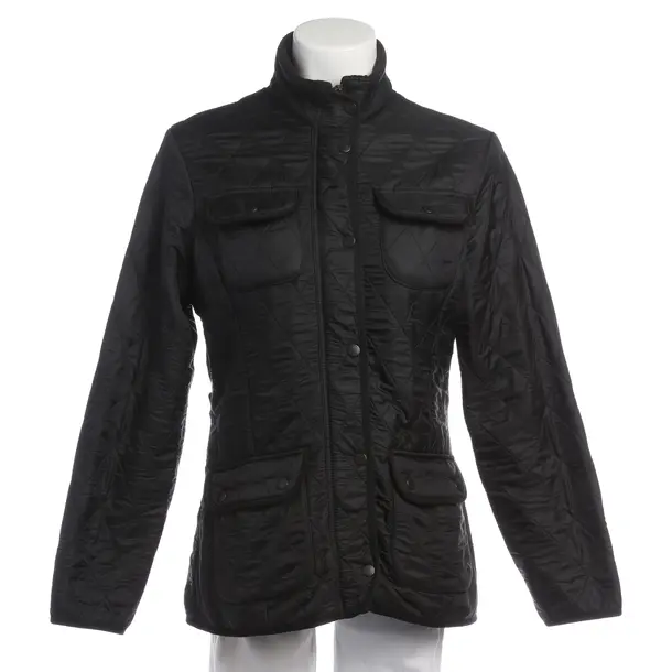 Übergangsjacke in Schwarz, Polyimid, Barbour