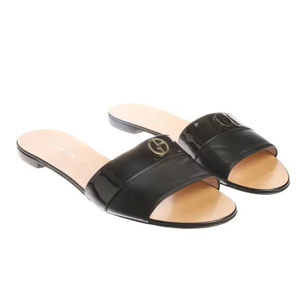 Sandalen in Schwarz, , Giorgio Armani