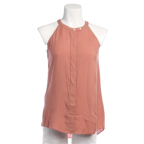 Bluse in Braun, Viskose, Closed