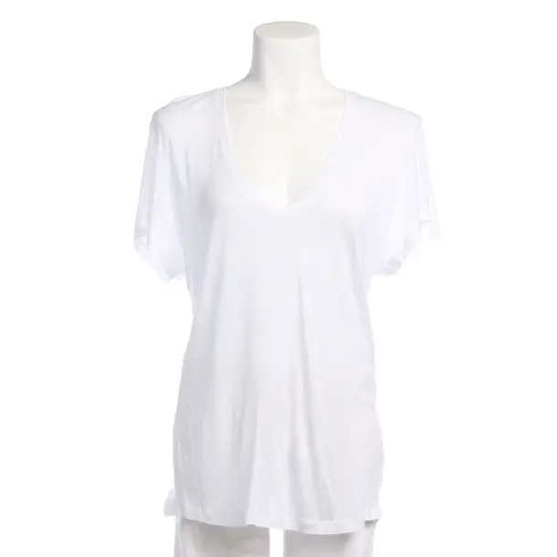 Shirt in White, Silk, Anine Bing