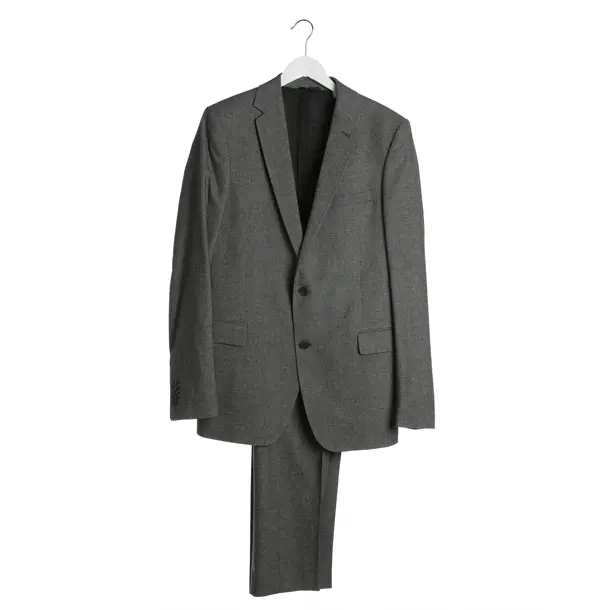 Suit in Gray, Viscose, Drykorn