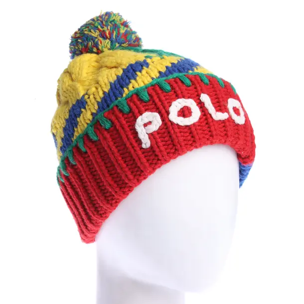 Beanie in Multicolored, Wool, Polo Ralph Lauren