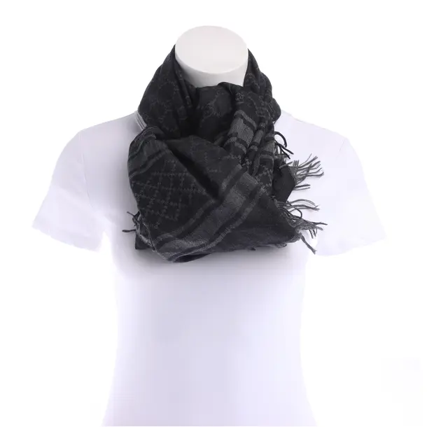 Scarf in Gray, Wool, Gucci
