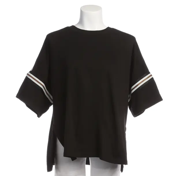 Sweatshirt in Black, Cotton, Closed