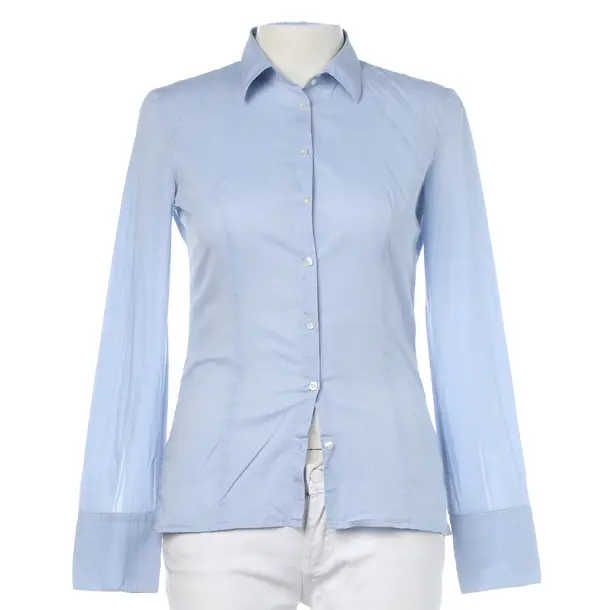 Bluse in Blau, Baumwolle, Hugo Boss Red Label
